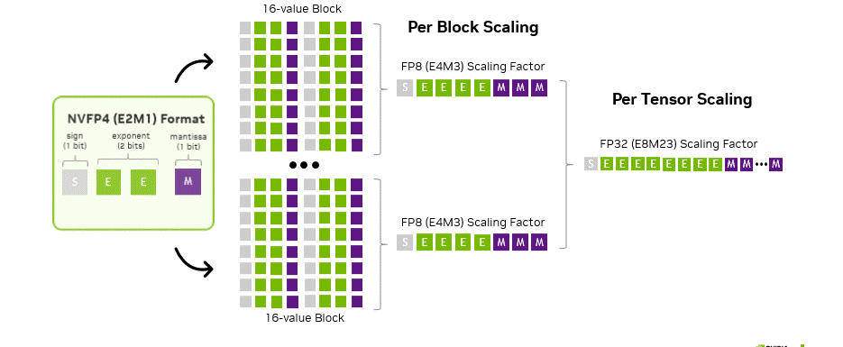 NVFP4 format